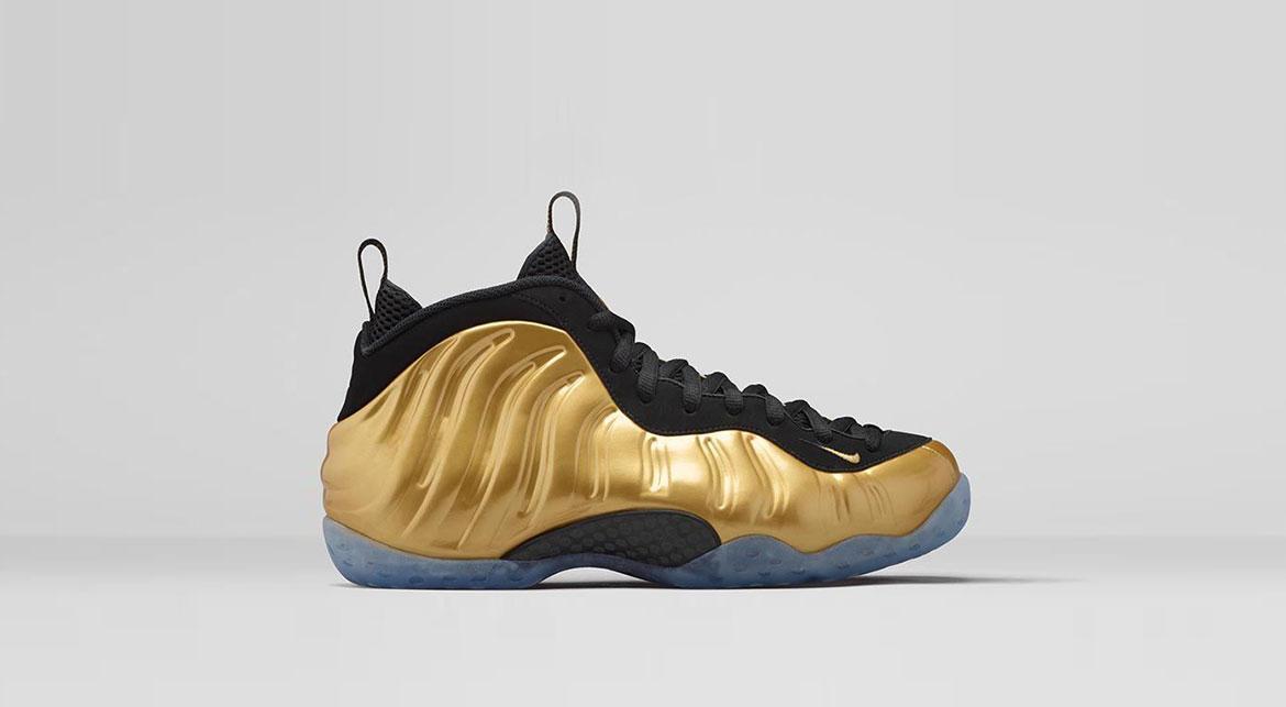 Nike Air Foamposite One “Metallic Gold” offers 8.5